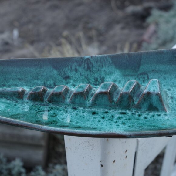 Vintage Pottery Art Ashtray - Picture 2 of 8